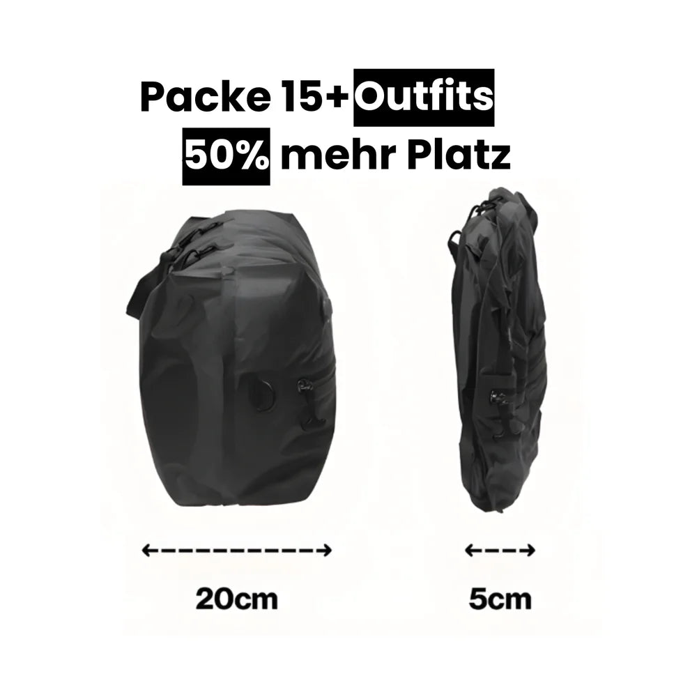 Zusätzlicher Kompressionsbeutel für noch mehr Stauraum