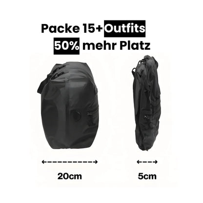 Zusätzlicher Kompressionsbeutel für noch mehr Stauraum